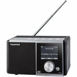 Telestar Radio DAB+ M10 Noir - Radio DAB+ ⋅ Radio Internet