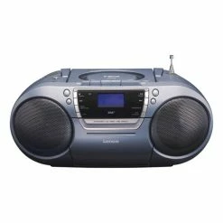 Lenco SCD-680 DAB+ - Radio, FM, DAB+, CD, Cassette, Alimentation Secteur - Boombox DAB+