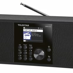 Telestar Radio DAB+ DIRA S 2 Noir - Radio DAB+ ⋅ Radio Internet