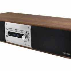 Soundmaster Lecteur Radio/CD DAB1000 Brun/Noir/Argenté - Radio DAB+ ⋅ Radio Internet