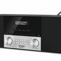 TechniSat DigitRadio 3 Noir-Argent - Radio DAB+ ⋅ Radio Internet