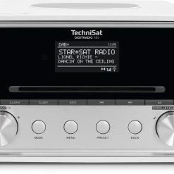 TechniSat Radio DAB+ DigitRadio 585 Blanc - Radio DAB+ ⋅ Radio Internet