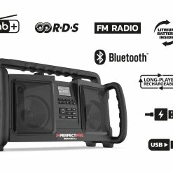 Perfectpro Radio DAB+ ROCKBULL Noir - Radio DAB+ ⋅ Radio Internet 7 Perfectpro Radio DAB+ ROCKBULL Noir - Radio DAB+ ⋅ Radio Internet -Lenco Shop unnamed file 1290