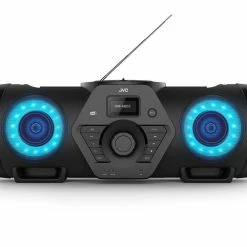 JVC Lecteur Radio/CD RV-NB300DABBP Noir, Pile Incluse - Radio DAB+ ⋅ Radio Internet