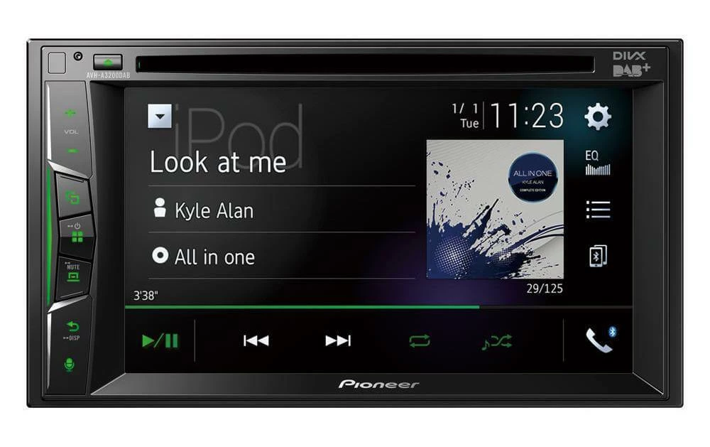 Pioneer Moniceiver AVH-A3200DAB 2 DIN - Autoradio 3 Pioneer Moniceiver AVH-A3200DAB 2 DIN - Autoradio