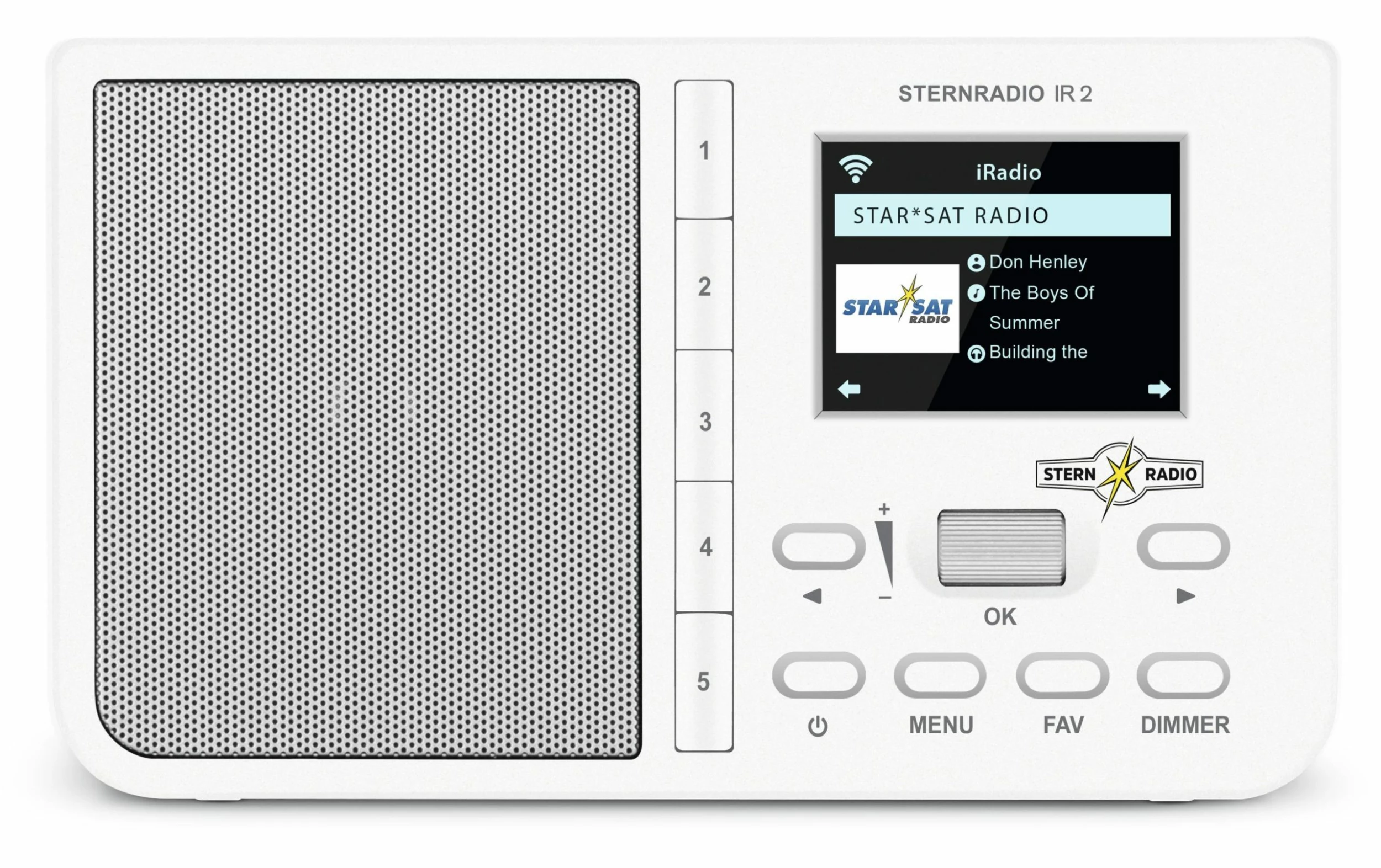 TechniSat Radio Internet SternRadio IR 2 Blanc - Radio DAB+ ⋅ Radio Internet 3 TechniSat Radio Internet SternRadio IR 2 Blanc - Radio DAB+ ⋅ Radio Internet