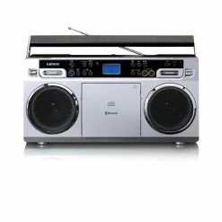 Lenco Radio SCD-580 Argentés - Radio DAB+ ⋅ Radio Internet