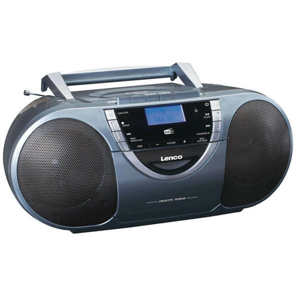 Lenco SCD-6800 DAB+ - Radio, FM, DAB+, CD, Cassette, Alimentation Secteur, Alimentation Par Piles - Boombox DAB+ 4 Lenco SCD-6800 DAB+ - Radio, FM, DAB+, CD, Cassette, Alimentation Secteur, Alimentation Par Piles - Boombox DAB+ – Image 2