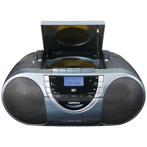 Lenco SCD-6800 DAB+ - Radio, FM, DAB+, CD, Cassette, Alimentation Secteur, Alimentation Par Piles - Boombox DAB+ 5 Lenco SCD-6800 DAB+ - Radio, FM, DAB+, CD, Cassette, Alimentation Secteur, Alimentation Par Piles - Boombox DAB+ – Image 3