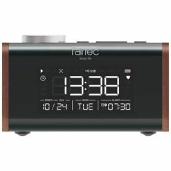 FairTec Aria Black - Radio-réveil, FM, DAB+ Radio, Alimentation Secteur - Radio-réveil DAB+