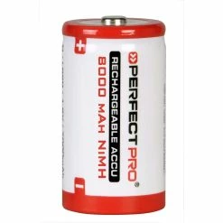 Perfectpro Batterie D 2 Pièces - Accessoires Radio ⋅ Réveil ⋅ Enregistreur Vocal