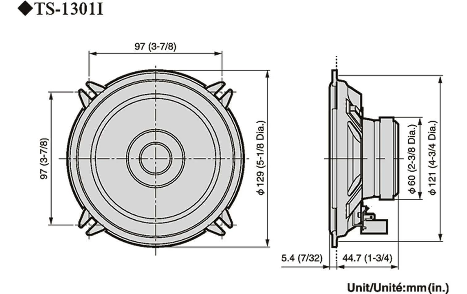 Pioneer Haut-parleurs à 2 Voies TS-1301I - Autoradio 4 Pioneer Haut-parleurs à 2 Voies TS-1301I - Autoradio – Image 2