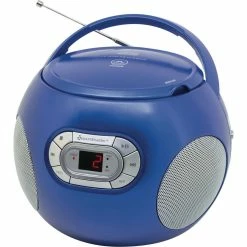 Soundmaster Lecteur Radio/CD SCD2120 Bleu - Radio DAB+ ⋅ Radio Internet