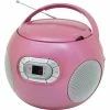 Soundmaster Lecteur Radio/CD SCD2120 Rose - Radio DAB+ ⋅ Radio Internet
