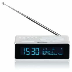 Roadstar Radio-réveil CLR-290D+ Blanc - Radio DAB+ ⋅ Radio Internet -Lenco Shop unnamed file 284 scaled