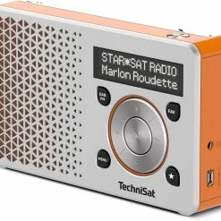 TechniSat DigitRadio 1 Orange - Radio DAB+ ⋅ Radio Internet