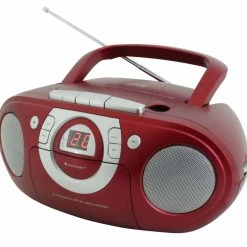 Soundmaster Lecteur Radio/CD SCD5100RO Rouge - Radio DAB+ ⋅ Radio Internet