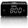Lenco Radio-réveil CR-550 Noir - Radio DAB+ ⋅ Radio Internet