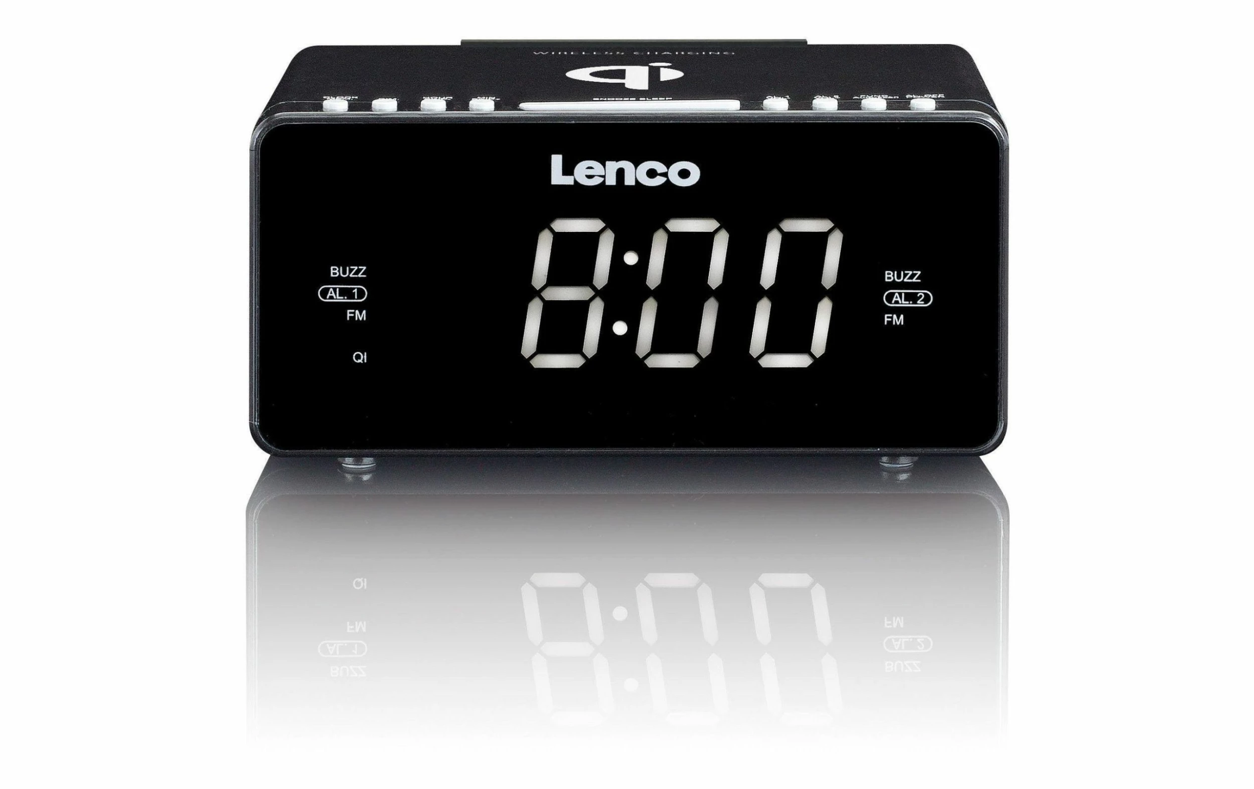 Lenco Radio-réveil CR-550 Noir - Radio DAB+ ⋅ Radio Internet 3 Lenco Radio-réveil CR-550 Noir - Radio DAB+ ⋅ Radio Internet