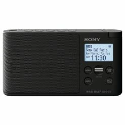 Sony XDR-S41DB Black - Radio, FM, DAB+, Fonctionnement Sur Secteur, Fonctionnement Sur Batterie - Radio DAB+ ⋅ Radio Internet