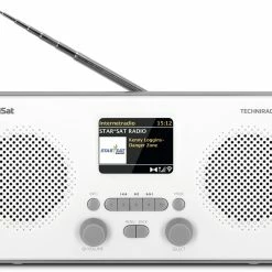 TechniSat Radio Internet TechniRadio 6 S IR Gris/Blanc - Radio DAB+ ⋅ Radio Internet