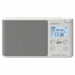 Sony XDR-S41DB White - Radio, FM, DAB+, Fonctionnement Sur Secteur, Fonctionnement Sur Batterie - Radio DAB+ ⋅ Radio Internet