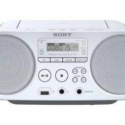Sony Radio ZSPS50 Blanc - Radio DAB+ ⋅ Radio Internet
