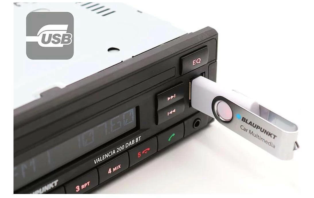 Blaupunkt Autoradio Valencia 200 DAB-BT 1 DIN - Autoradio 5 Blaupunkt Autoradio Valencia 200 DAB-BT 1 DIN - Autoradio – Image 3