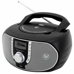 Soundmaster Lecteur Radio/CD SCD1700SW Noir - Radio DAB+ ⋅ Radio Internet