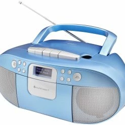 Soundmaster Radio DAB+ Boombox SCD7800 Bleu - Radio DAB+ ⋅ Radio Internet