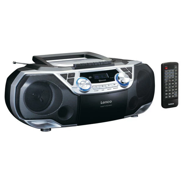 Lenco SCD-720SI - Radio, FM, DAB+, CD, Cassette, Alimentation Secteur, Alimentation Sur Piles - Boombox DAB+ 3 Lenco SCD-720SI - Radio, FM, DAB+, CD, Cassette, Alimentation Secteur, Alimentation Sur Piles - Boombox DAB+