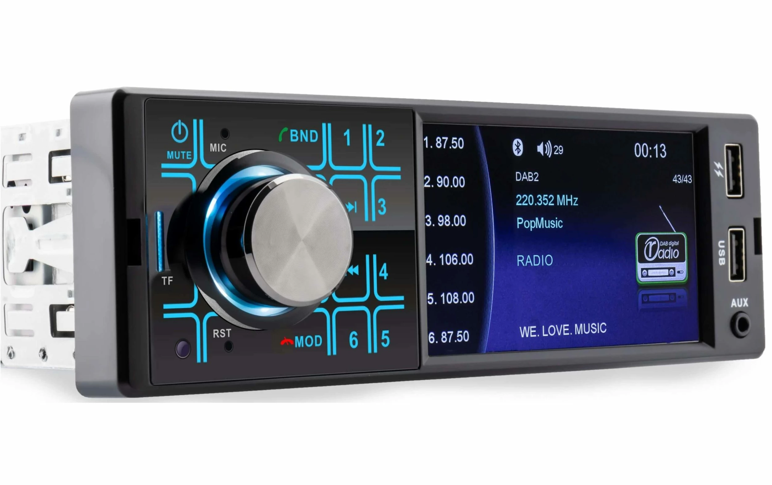 Caliber Autoradio RMD404 1 DIN - Autoradio 4 Caliber Autoradio RMD404 1 DIN - Autoradio – Image 2