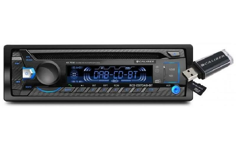 Caliber Autoradio RCD237DAB-BT 1 DIN - Autoradio 4 Caliber Autoradio RCD237DAB-BT 1 DIN - Autoradio – Image 2