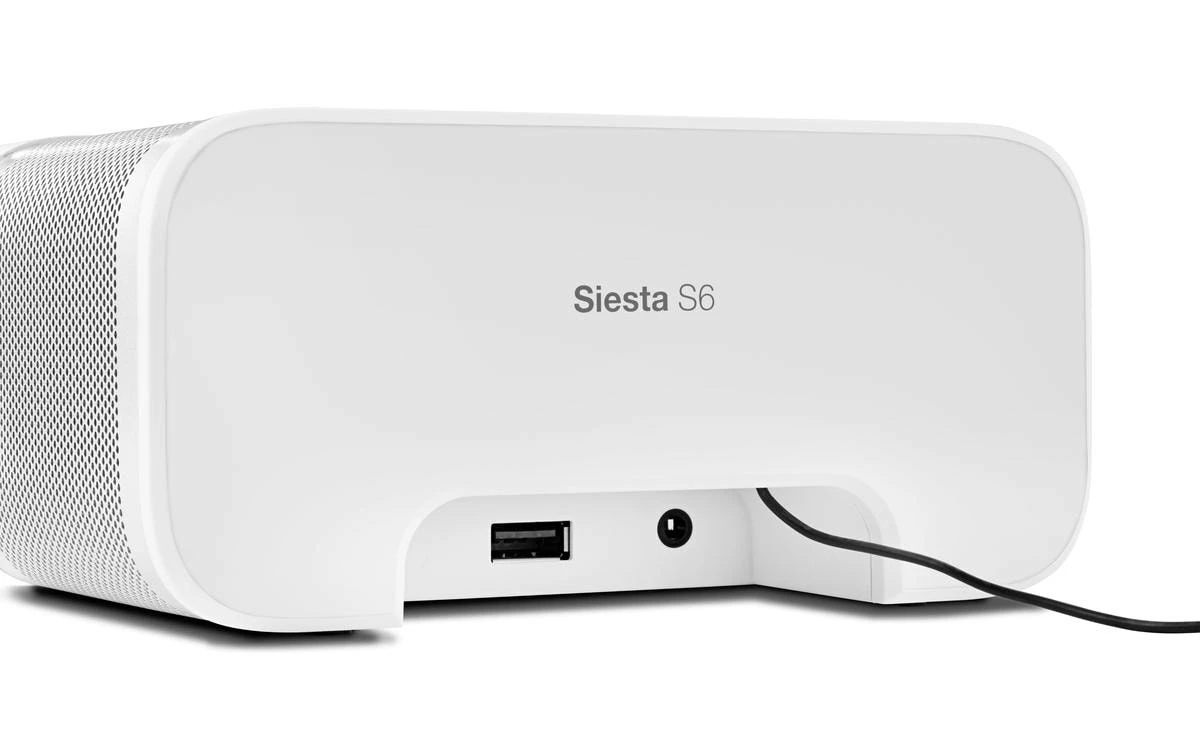 Pure Radio-réveil Siesta S6 Blanc; Argent - Radio DAB+ ⋅ Radio Internet 4 Pure Radio-réveil Siesta S6 Blanc; Argent - Radio DAB+ ⋅ Radio Internet – Image 2