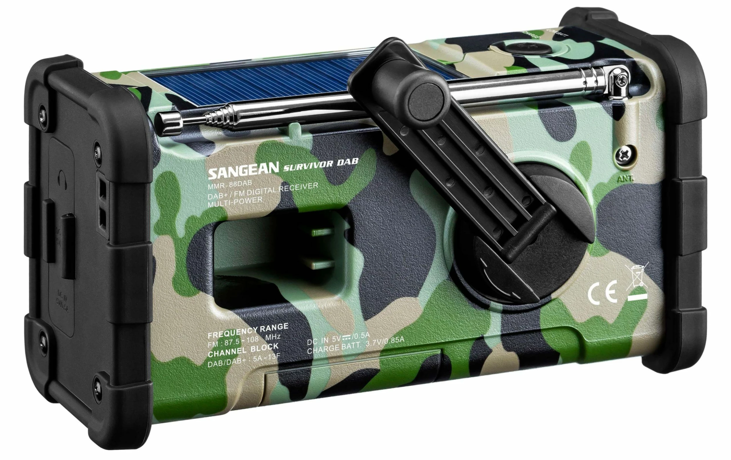 Sangean Radio DAB+ Survivor DAB Camouflage - Radio DAB+ ⋅ Radio Internet 4 Sangean Radio DAB+ Survivor DAB Camouflage - Radio DAB+ ⋅ Radio Internet – Image 2