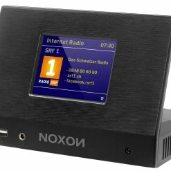 Noxon Lecteur Audio RĂ©seau A120+ Noir - Radio DAB+ â
Radio Internet