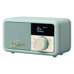 Roberts Revival Petite Duck Egg Blue - Radio DAB / DAB+ / FM En Petit Format Avec Bluetooth Et Batterie Intégrée - Radio DAB+ ⋅ Radio Internet -Lenco Shop unnamed file 64