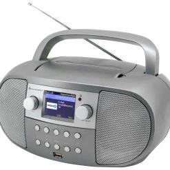Soundmaster Lecteur Radio/CD SCD7600TI Gris - Radio DAB+ ⋅ Radio Internet