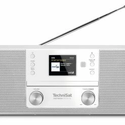 TechniSat Radio DAB+ DigitRadio 370 CD IR Blanc - Radio DAB+ ⋅ Radio Internet