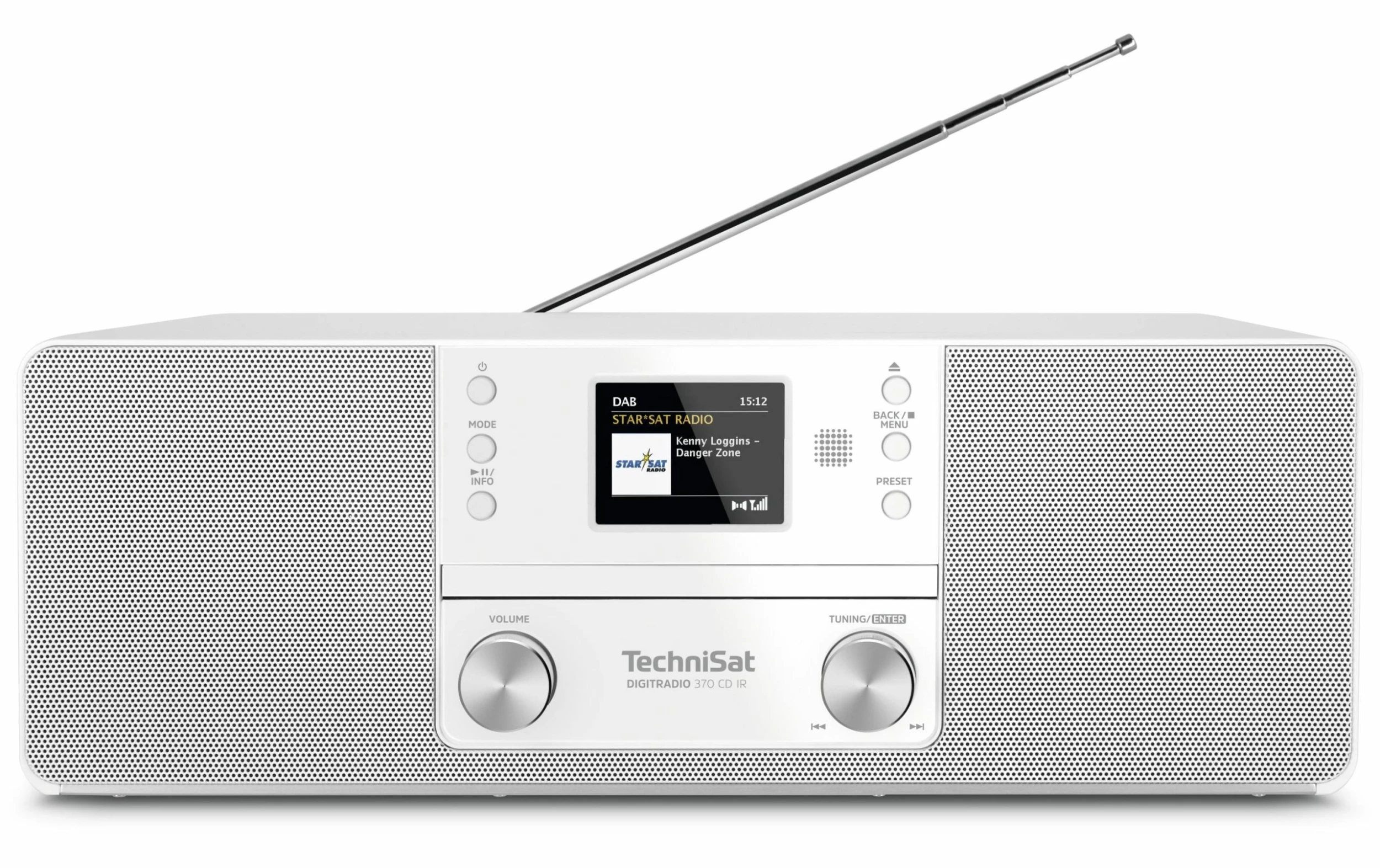TechniSat Radio DAB+ DigitRadio 370 CD IR Blanc - Radio DAB+ ⋅ Radio Internet 3 TechniSat Radio DAB+ DigitRadio 370 CD IR Blanc - Radio DAB+ ⋅ Radio Internet