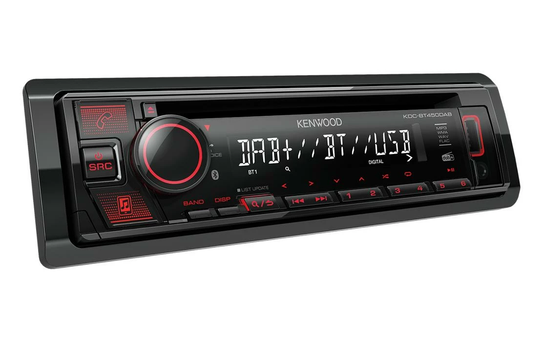 Kenwood Autoradio KDC-BT450DAB 1 DIN - Autoradio 3 Kenwood Autoradio KDC-BT450DAB 1 DIN - Autoradio