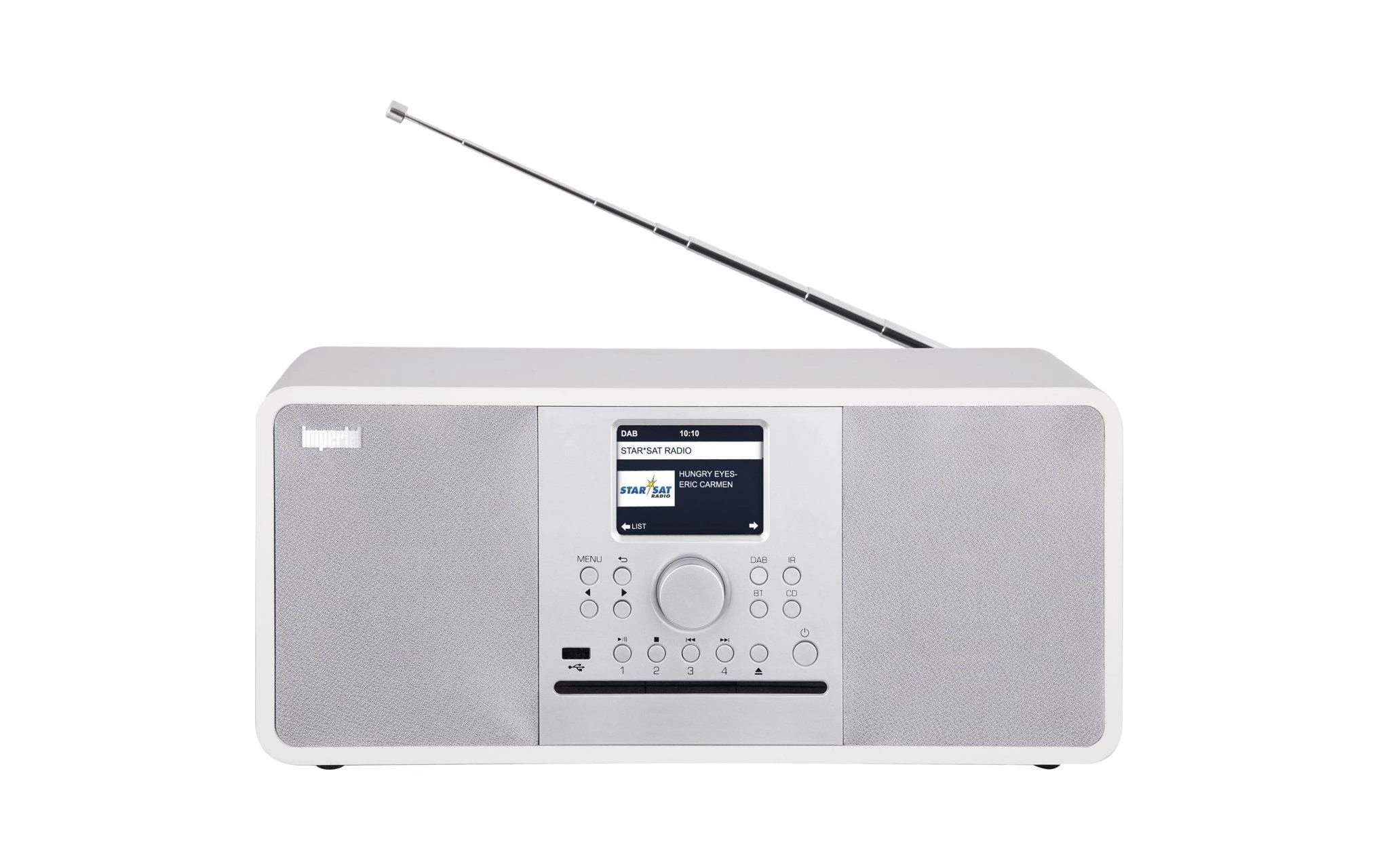 Imperial Lecteur Radio/CD Dabman I205 CD Blanc - Radio DAB+ ⋅ Radio Internet 4 Imperial Lecteur Radio/CD Dabman I205 CD Blanc - Radio DAB+ ⋅ Radio Internet – Image 2