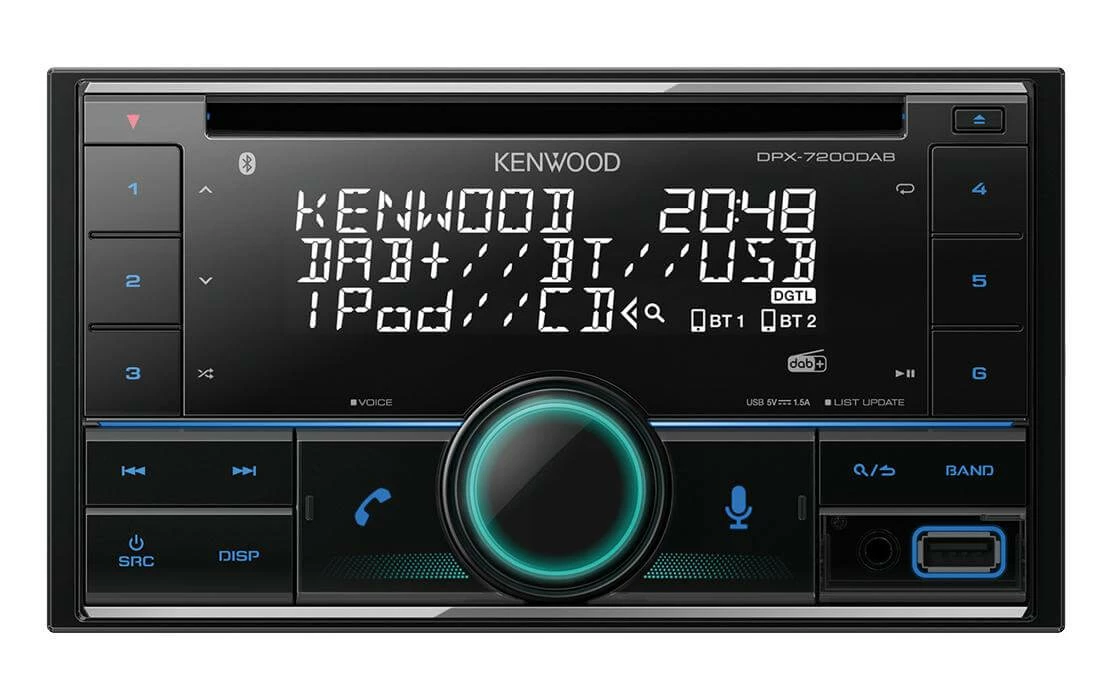 Kenwood Autoradio DPX-7200DAB 2 DIN - Autoradio 3 Kenwood Autoradio DPX-7200DAB 2 DIN - Autoradio