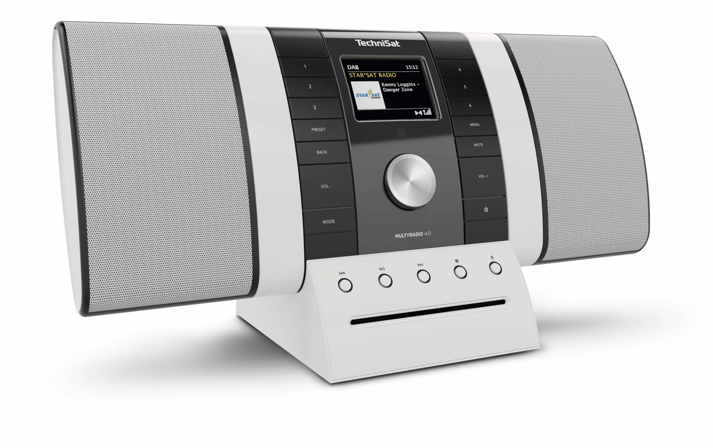 TechniSat Radio DAB+ MultyRadio 4.0 Blanc - Radio DAB+ ⋅ Radio Internet 4 TechniSat Radio DAB+ MultyRadio 4.0 Blanc - Radio DAB+ ⋅ Radio Internet – Image 2