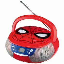EKids CD Boombox Spiderman - Enregistreur Radio