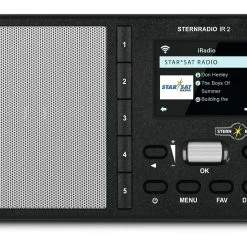 TechniSat Radio Internet SternRadio IR 2 Noir - Radio DAB+ ⋅ Radio Internet