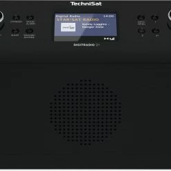 TechniSat Radio De Cuisine DigitRadio 21 Noir - Radio DAB+ ⋅ Radio Internet