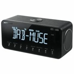 Muse M-196 DBT - Radio-réveil, FM, DAB+ Radio, Alimentation Secteur, Alimentation Par Piles - Radio-réveil DAB+