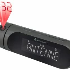 Soundmaster Radio-réveil UR6700AN Noir - Radio DAB+ ⋅ Radio Internet